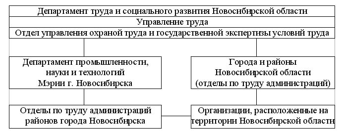 Claw.ru | Рефераты по безопасности жизнедеятельности | Схема государственного управления охраной труда