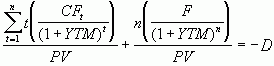 Claw.ru | Рефераты по экономике | Средневзвешенная продолжительность платежей (дюрация)