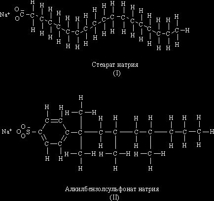Claw.ru | Биология и химия | Поверхностно-активные вещества. Природные и синтетические. Их преимущества и недостатки