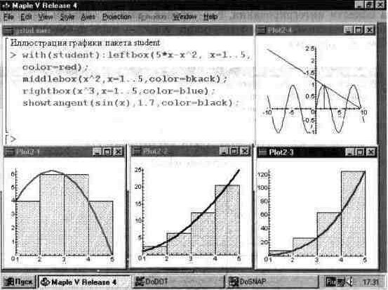 Claw.ru | Рефераты по информатике, программированию | Графика в системе Maple V