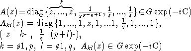 Claw.ru | Рефераты по математике | Внутренние функции на комплексных полугруппах Ли над группой SU(p,q)