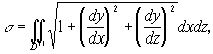 Claw.ru | Рефераты по математике | Двойной интеграл в механике и геометрии