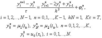 Claw.ru | Рефераты по математике | Разностные аппроксимации