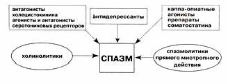 Claw.ru | Рефераты по медицине | Спазмолитики в гастроэнтерологии: сравнительная характеристика и показания к применению