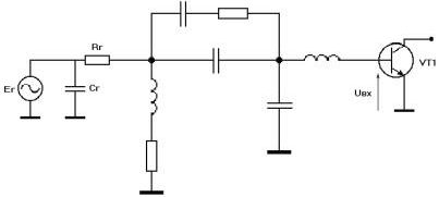 Claw.ru | Рефераты по науке и технике | Усилитель генератора с емкостным выходом