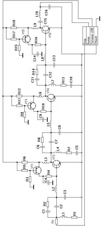 Claw.ru | Рефераты по науке и технике | Усилитель генератора с емкостным выходом