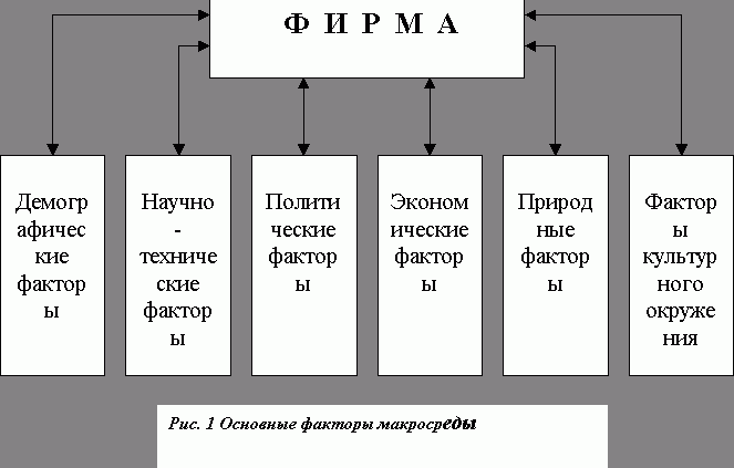 Claw.ru | Рефераты по рекламе | Внешняя среда маркетинга